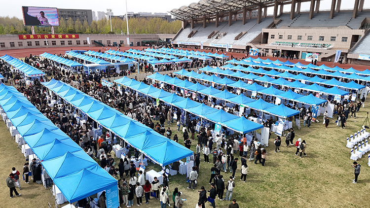 河南“千行万业系列招聘会”举行 提供岗位超1.7万个