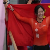 巴黎残奥会｜王小梅夺得场地自行车女子c1-3级3000米个人追逐赛冠军